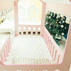 Кровать-домик без ящика 800*1600 (Розовый) в Покачах - pokachi.mebel24.online | фото 3