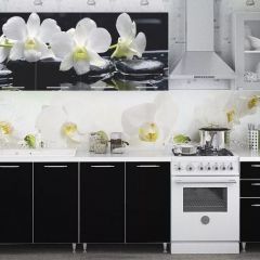 Кухня Фотофасад Белая Орхидея 2000 мм в Покачах - pokachi.mebel24.online | фото