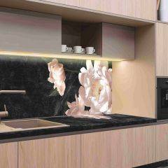 Кухонный фартук со столешницей (А-05) в едином стиле (3050 мм) в Покачах - pokachi.mebel24.online | фото