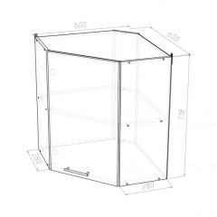 Кухонный гарнитур Ноктюрн оптима 1800х2400 мм в Покачах - pokachi.mebel24.online | фото 14