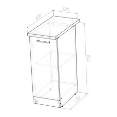 Кухонный гарнитур Ноктюрн оптима 1800х2400 мм в Покачах - pokachi.mebel24.online | фото 15
