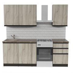 Кухонный гарнитур Равенна стандарт 1600 мм в Покачах - pokachi.mebel24.online | фото 3