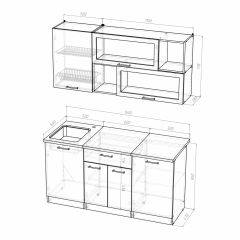 Кухонный гарнитур Симона стандарт 1600 в Покачах - pokachi.mebel24.online | фото 4