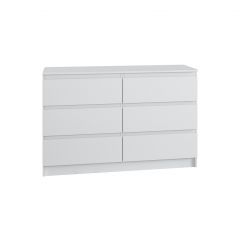 МОРИ МК 1200.6 Комод (белый) в Покачах - pokachi.mebel24.online | фото