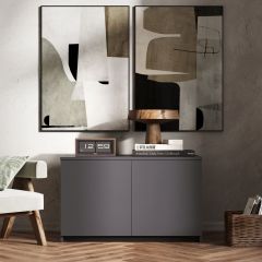МОРИ МА 900.1 Антресоль/Тумба (графит) в Покачах - pokachi.mebel24.online | фото