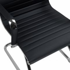 Офисное кресло для посетителей LMR-102N Черный в Покачах - pokachi.mebel24.online | фото 5