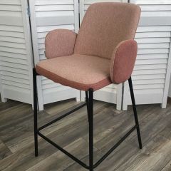 Полубарный стул NYX (H=65cm) VF109 розовый / VF110 брусничный М-City в Покачах - pokachi.mebel24.online | фото