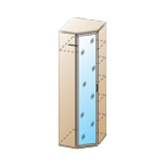 Прихожая Карина композиция 3 (Ясень Асахи) в Покачах - pokachi.mebel24.online | фото 6