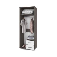 ЕВА Шкаф 2-х дверный Е24 в Покачах - pokachi.mebel24.online | фото 2
