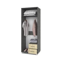 ЕВА Шкаф 2-х дверный Е24 в Покачах - pokachi.mebel24.online | фото 8
