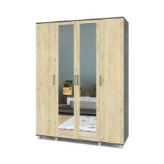 ЕВА Шкаф 4-х дверный Е41 в Покачах - pokachi.mebel24.online | фото 7