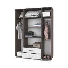 ЕВА Шкаф 4-х дверный Е43 в Покачах - pokachi.mebel24.online | фото 2
