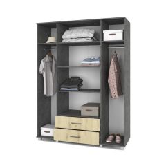 ЕВА Шкаф 4-х дверный Е43 в Покачах - pokachi.mebel24.online | фото 8
