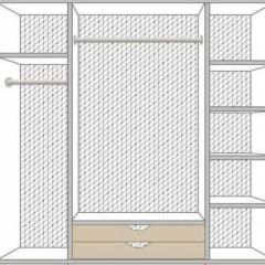 Шкаф 4-х дверный с зеркалами (02.144) Рома (беж) в Покачах - pokachi.mebel24.online | фото 2