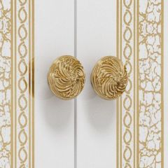 Шкаф 4-х дверный с зеркалами (12.244) Грация (белый/золото) в Покачах - pokachi.mebel24.online | фото 2