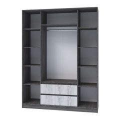 Шкаф 4х створчатый НКМ Милана секция №22 в Покачах - pokachi.mebel24.online | фото 2