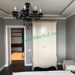 Шкаф для одежды Луиза (ММ-227-01/02Б) в Покачах - pokachi.mebel24.online | фото 2