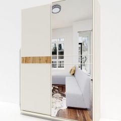 Шкаф-купе 1400 серии SOFT D6+D4+B2+PL2 (2 ящика+1штанга+1 полка) профиль «Капучино» в Покачах - pokachi.mebel24.online | фото