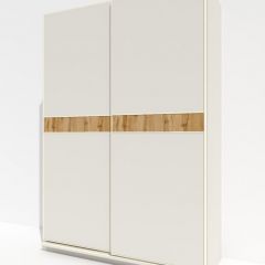 Шкаф-купе 1400 серии SOFT D6+D6+B2+PL3 (2 ящика+2штанги) профиль «Капучино» в Покачах - pokachi.mebel24.online | фото 2
