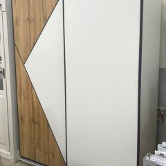 Шкаф-купе 1400 серии SOFT D8+D2+B2+PL4 (2 ящика+F обр.штанга) профиль «Графит» в Покачах - pokachi.mebel24.online | фото 5