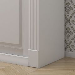 Шкаф-купе 1500 серии NEW CLASSIC K2+K2+B2+PL2(2 ящика+1 штанга+1 полка) профиль «Капучино» в Покачах - pokachi.mebel24.online | фото 4