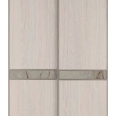 Шкаф-купе 1500 серии SILVER S1+S1+B2+PL2 (2 ящика+1 штанга+1 полка) профиль «Серебро» в Покачах - pokachi.mebel24.online | фото 10