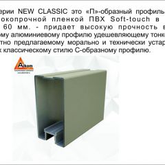 Шкаф-купе 2150 серии NEW CLASSIC K1+K1+K1+B22+PL4 (по 2 ящика лев/прав+F обр.штанга) профиль «Капучино» в Покачах - pokachi.mebel24.online | фото 17