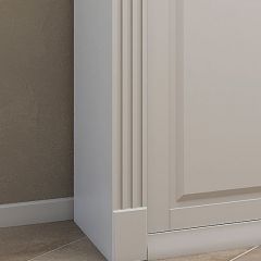 Шкаф-купе 2450 серии NEW CLASSIC K4+K4+K4+B22+PL4 (по 2 ящика лев/прав+F обр.штанга) профиль «Капучино» в Покачах - pokachi.mebel24.online | фото 5