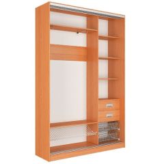 Шкаф-купе Джонни 1500 вариант 2 (Зеркало/Зеркало) в Покачах - pokachi.mebel24.online | фото 3