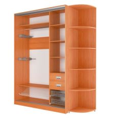 Шкаф-купе Элвис 1500 вариант 7 (Тройной ЛДСП/Тройной ЛДСП) в Покачах - pokachi.mebel24.online | фото 3