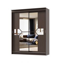 Шкаф-купе Фаворит 2.0 серия Альянс (Венге) в Покачах - pokachi.mebel24.online | фото