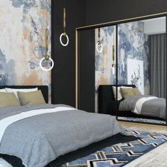 Шкаф-купе Лофт 2400 Шк24-60 (Дуб Сонома) в Покачах - pokachi.mebel24.online | фото 12