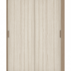 Шкаф-купе Неаполь 1,5 без зеркал (ЯШ темный/светлый) в Покачах - pokachi.mebel24.online | фото