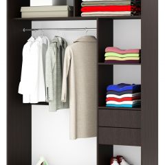 Шкаф-купе Орион 1.5 серия Альянс (Венге) в Покачах - pokachi.mebel24.online | фото 2