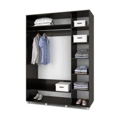 РОЛАНД Шкаф-купе с зеркалами Венге (600*1700) Р673 в Покачах - pokachi.mebel24.online | фото 2