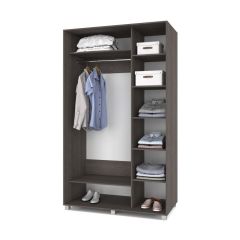 РОЛАНД Шкаф-купе зеркалом Анкор темный (600*1500) Р652 в Покачах - pokachi.mebel24.online | фото 2