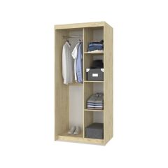 ТОМАС Шкаф-купе с зеркалом Ирландский дуб Т22 в Покачах - pokachi.mebel24.online | фото 2