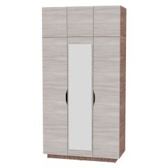 Шкаф с зеркалом "Аврора (H23_M)" в Покачах - pokachi.mebel24.online | фото 11