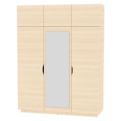 Шкаф с зеркалом "Аврора (H29_M)" в Покачах - pokachi.mebel24.online | фото 9