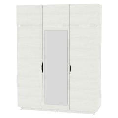 Шкаф с зеркалом "Аврора (H29_M)" в Покачах - pokachi.mebel24.online | фото 16