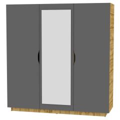 Шкаф с зеркалом "Аврора (H30_M)" в Покачах - pokachi.mebel24.online | фото 19