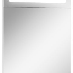 Шкаф-зеркало Аврора 55 левый с подсветкой LED Домино (DV8003HZ) в Покачах - pokachi.mebel24.online | фото 1