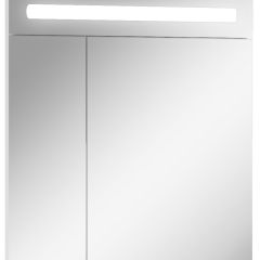 Шкаф-зеркало Аврора 65 с подсветкой LED Домино (DV8006HZ) в Покачах - pokachi.mebel24.online | фото