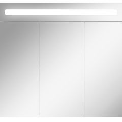 Шкаф-зеркало Аврора 80 с подсветкой LED Домино (DV8009HZ) в Покачах - pokachi.mebel24.online | фото 4