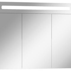 Шкаф-зеркало Аврора 85 с подсветкой LED Домино (DV8010HZ) в Покачах - pokachi.mebel24.online | фото