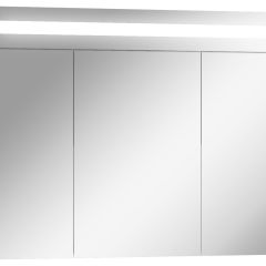 Шкаф-зеркало Аврора 90 с подсветкой LED Домино (DV8011HZ) в Покачах - pokachi.mebel24.online | фото 1