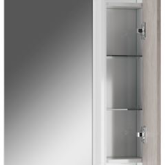 Шкаф-зеркало Uno 60 Дуб серый левый/правый Домино (DU1503HZ) в Покачах - pokachi.mebel24.online | фото 4