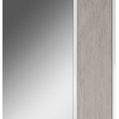 Шкаф-зеркало Uno 60 Дуб серый левый/правый Домино (DU1503HZ) в Покачах - pokachi.mebel24.online | фото 5