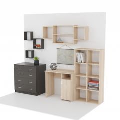 Стеллаж 8 секций (дуб сонома) в Покачах - pokachi.mebel24.online | фото 5