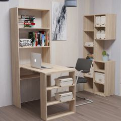 Стеллаж Элемент-1 (дуб сонома) в Покачах - pokachi.mebel24.online | фото 6